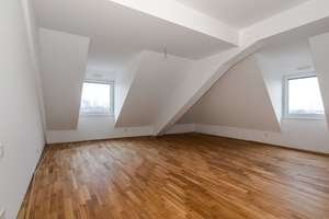 5-ZW Penthouse Charakter, gr. Dachterrasse, Parkett, Aufzug, Einbauküche - ERSTBEZUG – Robert-Funari-Straße 26, 68309 Käfertal, Mannheim – Vorschaubild 7
