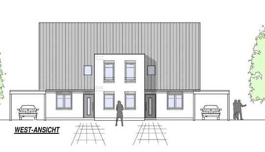 Bild von Provisionsfrei! Preiswerte Doppelhaushälfte - Neubau in Bösel