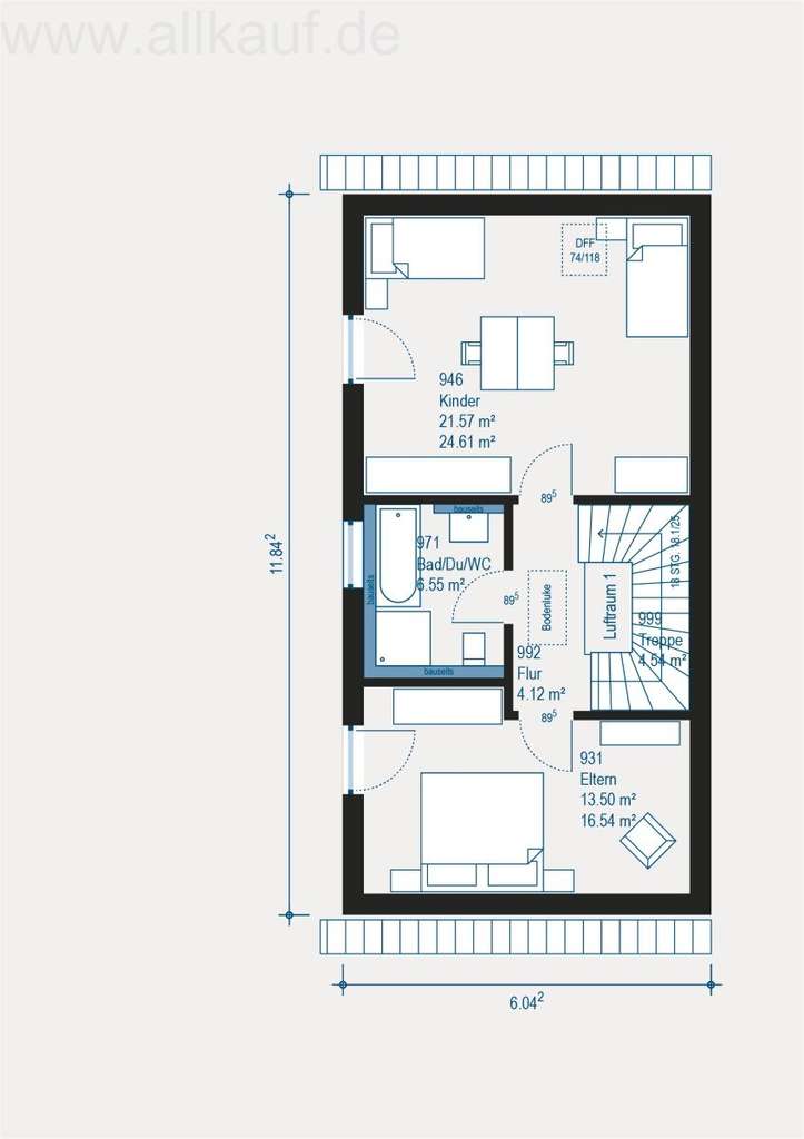 Immobilie in Durlangen - Moderne Doppelhaushälfte in Durlangen - Ihr Traumhaus projektiert nach Ihren Wünschen - Bild 4