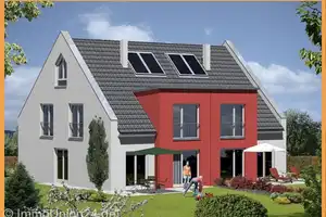 5 6 6. 0 0 0,- für 1 3 0 qm NEUBAU Doppelhaushälfte auf 4 5 6 qm Grund in BESTLAGE – Forchheim (Kreis) – Vorschaubild 1