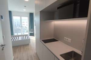 Möbliertes Appartement mit Balkon - leben im Dörnberg Campus – Ladehostraße 35, 93049 Westenviertel, Regensburg – Vorschaubild 3