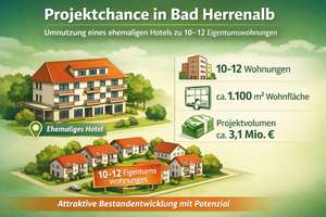 Projektchance in Bad Herrenalb – Umnutzung eines ehemaligen Hotels zu ca. 10–12 Eigentumswohnungen – Die vollständige Adresse der Immobilie erhältst du vom Anbieter., 76332 Bad Herrenalb – Vorschaubild 5