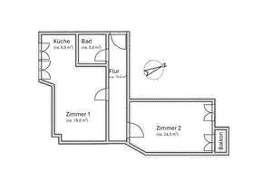 OHNE MAKLER! 2-Zi-ETW sofort verfügbar, provisionsfrei! – Wilhelm-Stolze-Straße 22, 10249 Friedrichshain, Berlin – Vorschaubild 18