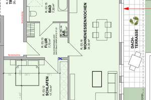 Helle 2-Zimmer-Wohnung mit Balkon im Staffelgeschoss (Erstbezug) – Lakumer Straße 21, 47137 Untermeiderich, Duisburg – Vorschaubild 2