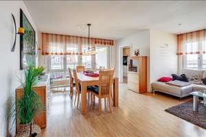 Möbliert: Gemütlich und modern möblierte 3-Zimmer Wohnung 