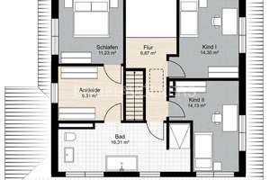 Hell, modern und energieeffizient: Großzügiges Einfamilienhaus mit Wow-Faktor – Die vollständige Adresse der Immobilie erhältst du vom Anbieter., 22145 Stapelfeld – Vorschaubild 23