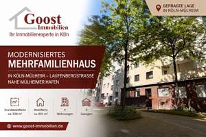 Attraktives Mehrfamilienhaus nahe Rhein & Mülheimer Hafen