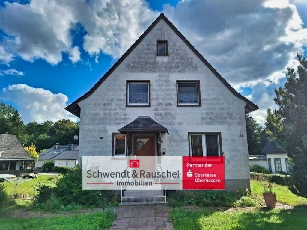 Immobilie in Mücke - Großes Grundstück mit EFH in Mücke-Merlau - Bild 0