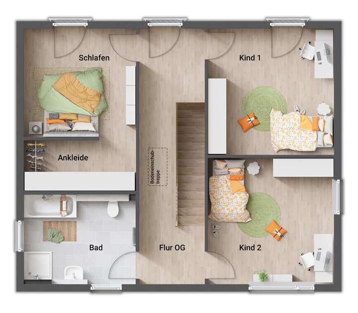 Grundrissvariante 4 OG