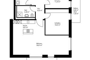 EICHE43 + Neubau zwischen Stadt und Grün + 3-Zimmer-Eigentumswohnung – Die vollständige Adresse der Immobilie erhältst du vom Anbieter., 24116 Schreventeich, Kiel – Vorschaubild 7
