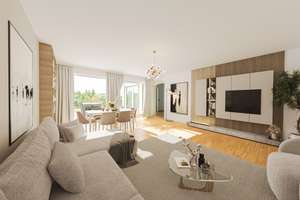 „Kleines Penthouse“ mit großer Dachterrasse, kleinem Dachgarten und Weitblick