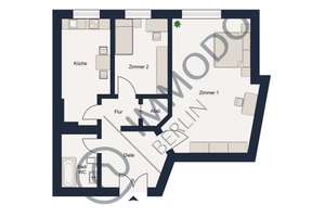 🌈 Wohnen im Regenbogen-Kiez - Moderner 2-Zi Altbau-Traum mit EBK nahe Viktoria-Luise-Platz – Die vollständige Adresse der Immobilie erhältst du vom Anbieter., 10781 Schöneberg, Berlin – Vorschaubild 13