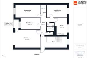 4-Zi.-Wohnung nähe Elbe-Einkaufszentrum – Die vollständige Adresse der Immobilie erhältst du vom Anbieter., 22607 Groß Flottbek, Hamburg – Vorschaubild 6