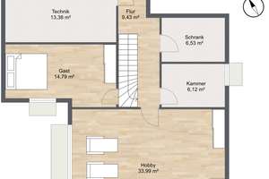 Bauhaus-Architektur trifft modernen Wohnkomfort – Die vollständige Adresse der Immobilie erhältst du vom Anbieter., 82166 Gräfelfing – Vorschaubild 13