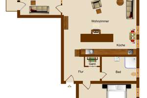 hochwertige 3 Zimmer Eigentumswohnung mit Kamin und Zugang zum Brabandkanal in Hamburg Alsterdorf – Brabandstraße xx, 22297 Alsterdorf, Hamburg – Vorschaubild 27