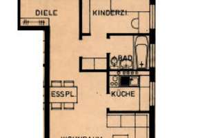 Rommelsbach: 3-Zimmer-Wohnung mit zwei überdachten Balkonen – bald bezugsfrei. – 72768 Rommelsbach, Reutlingen – Vorschaubild 10