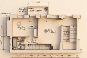 Außergewöhnliche Duplexwohnung über 2 Ebenen mit Terrasse, Garten & Balkon – Die vollständige Adresse der Immobilie erhältst du vom Anbieter., 10115 Gesundbrunnen, Berlin – Vorschaubild 11