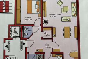 Attraktive 3-Zimmer Wohnung im 1. OG mit Balkon in Mannheim-Rheinau – Die vollständige Adresse der Immobilie erhältst du vom Anbieter., 68219 Rheinau, Mannheim – Vorschaubild 16