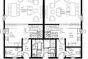 Doppelhaushälfte auf 600 m² Grundstück in Dortmund Brackel – Dortmund – Vorschaubild 12