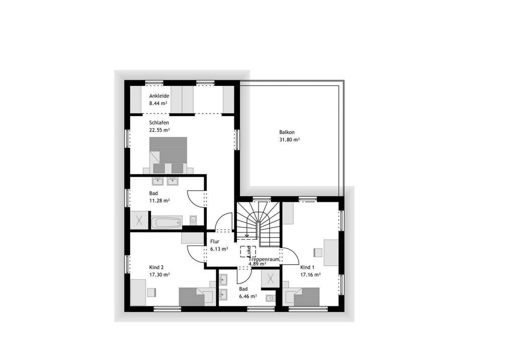 Immobilie in Bernhardswald - Oase der Ruhe: Luxus trifft auf Gelassenheit! KFW 40 - Bild 3