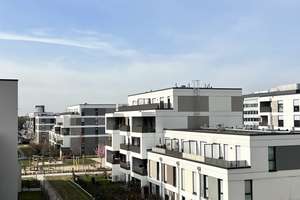Möblierter Neubau mit hochwertiger Ausstattung in Düsseldorf (inkl. Balkon, Keller und Parkplatz)