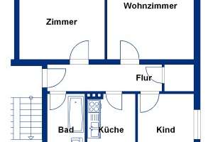 Grünes Wohnen in Detmerode – 3‑Zimmer‑Wohnung mit sonniger Loggia – Theodor-Heuss-Str. 40, 38444 Detmerode, Wolfsburg – Vorschaubild 4
