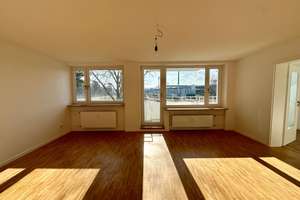 Helle, moderne 1-Zimmer-Wohnung mit Balkon in Rohnhof zu vermieten