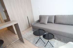 Nur noch einziehen! Komplett möbliertes 1-Zi.-Apartment im "Turm" eines eleganten Apartmenthauses! – Nagahama-Allee 76, 86153 Am Schäfflerbach, Augsburg – Vorschaubild 15