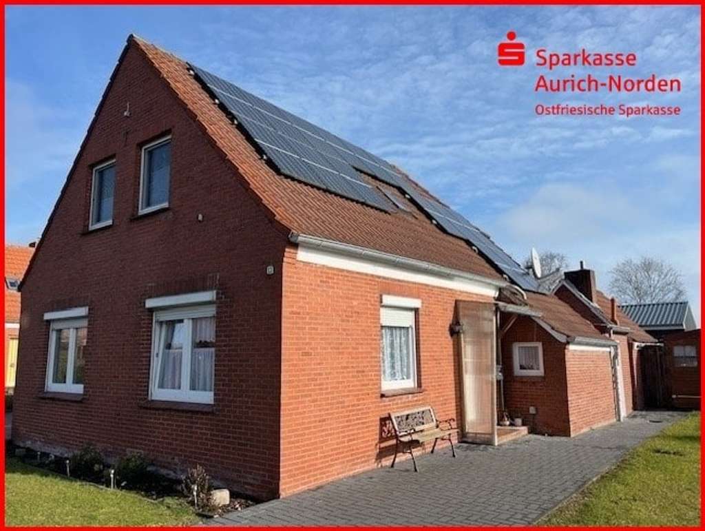 Immobilie in Hagermarsch - Einfamilienhaus in Sackgassenlage mit Photovoltaikanlage und großem Nebengebäude in Hagermarsch  - Bild 0