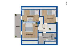 Angebautes Einfamilienhaus im sanierten Zustand in Augsburg-Haunstetten – Die vollständige Adresse der Immobilie erhältst du vom Anbieter., 86179 Haunstetten-Nord, Augsburg – Vorschaubild 15