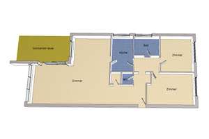 IMMOBERLIN.DE - Am Hubertussee! Frisch renovierte 3-Zimmer-Wohnung mit Sonnenterrasse in Grunewald – Die vollständige Adresse der Immobilie erhältst du vom Anbieter., 14193 Grunewald, Berlin – Vorschaubild 6