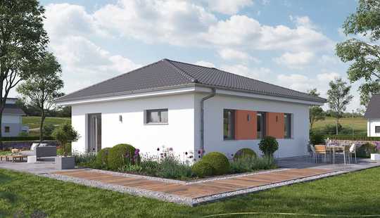 Bild von 🏡 Kompakter Bungalow mit Walmdach ✨