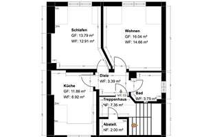 Möblierte gemütliche Dachwohnung mit freundlicher Atmosphäre in bester Lage – Die vollständige Adresse der Immobilie erhältst du vom Anbieter., 81825 Berg am Laim Ost, München – Vorschaubild 8