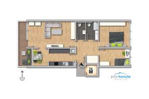 Johanneskirchen: Schicke, neuwertige 3-Zimmer-Wohnung in Isarnähe – Preziosastr. ., 81927 Johanneskirchen, München – Vorschaubild 14