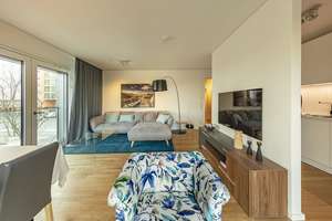 Win Win - 3 Zi. Wohnung mit Rheinblick im Medienhafen – Die vollständige Adresse der Immobilie erhältst du vom Anbieter., 40221 Hafen, Düsseldorf – Vorschaubild 7