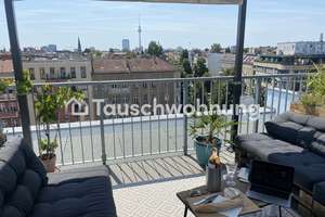 Tauschwohnung: Dachgeschosswohnung mit Dachterrasse in Prenzlauer Berg