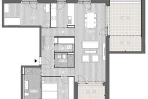 Urbanes Wohnen neu gedacht: 3-Zimmer-Penthouse mit Loggia und teilweise überdachter Dachterrasse – Darwinstr. 5-7, 69115 Bahnstadt, Heidelberg – Vorschaubild 15