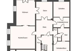 RESERVIERT! *Paul & Partner* KLASSISCHE SCHÖNHEIT – MODERN INTERPRETIERT! – Die vollständige Adresse der Immobilie erhältst du vom Anbieter., 65187 Südost, Wiesbaden – Vorschaubild 19