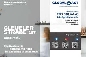 Wohnen nahe Stadtwald und Universität – 3-Zimmer-Wohnung mit Loggia! Gleueler Str. 197, WE 2 – 50935 Lindenthal (Ortsteil), Köln – Vorschaubild 25
