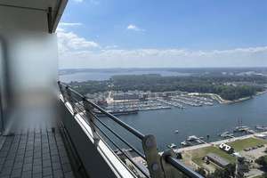 Hoch gelegene 2-Zimmer-Ecksuite mit herrlichem Trave- und Meerblick – 23570 Travemünde, Lübeck – Vorschaubild 9