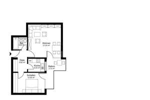 Charmante 2-Zimmer-Wohnung mit großzügigem Südbalkon – Die vollständige Adresse der Immobilie erhältst du vom Anbieter., 80993 Graggenau, München – Vorschaubild 10