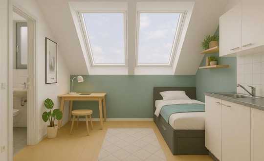 Schöne Dachgeschosswohnung in gefragter Lage