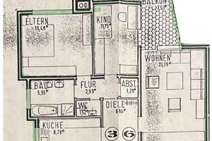 Neu in Böckingen: Gepflegte Eigentumswohnung mit Balkon und neuwertiger Heizung – Die vollständige Adresse der Immobilie erhältst du vom Anbieter., 74080 Böckingen, Heilbronn – Vorschaubild 12