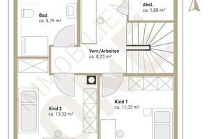 Energieeffizientes Reiheneckhaus mit moderner Technik und hochwertigem Design – Die vollständige Adresse der Immobilie erhältst du vom Anbieter., 93138 Lappersdorf – Vorschaubild 24