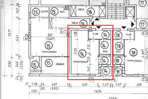 Reserviert - Helle 1-Zimmer Wohnung mit Balkon und Aufzug im beliebten Güntzelkiez – Landhausstraße 4, 10717 Wilmersdorf, Berlin – Vorschaubild 11