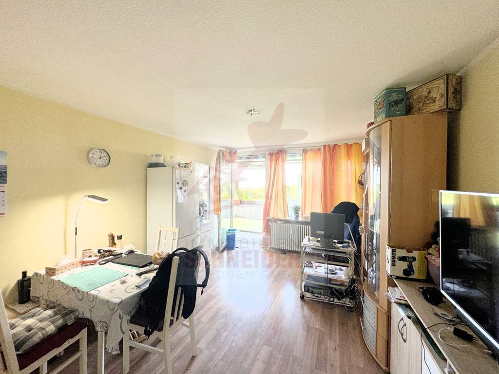 Immobilie in München - IMMOBILIEN SCHNEIDER - Neuperlach - schönes 1 Zimmer Apartment im DG - Bild 3