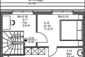 Elegantes Stadthaus mit 4,5 Zimmern, Dachterrasse und Garten – Sternenring 0, 23562 Sankt Jürgen, Lübeck – Vorschaubild 25