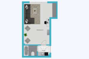 1-Zimmer Investment in zentraler Innenstadtlage Aachens – Die vollständige Adresse der Immobilie erhältst du vom Anbieter., 52070 Hansemannplatz, Aachen – Vorschaubild 11