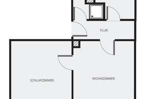 Gemütliche 2-Zimmer-Wohnung im Hochparterre mit Blick auf den Fernmeldeturm – Eythstraße 28, 90441 Hohe Marter, Nürnberg – Vorschaubild 12