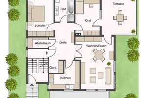 NEUER PREIS! Freistehendes Zweifamilienhaus mit Garagen und Garten im Leerstand zu verkaufen – Pirmasens – Vorschaubild 15